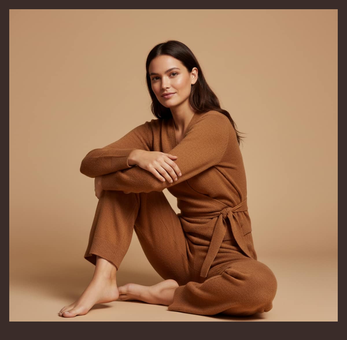 1 Column of Woman in Lounge Wear Set